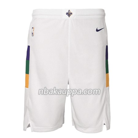 New Orleans Pelicans Miesten Shortsit Valkoinen 2018-19 Nike Swingman